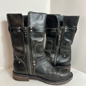 UGG Australia Gillespie Leather Moto Boots 7